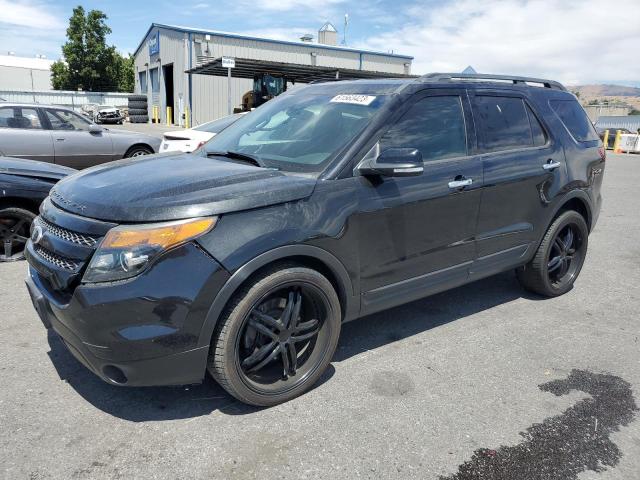 1FM5K8GT3EGA43949 - 2014 FORD EXPLORER SPORT BLACK photo 1