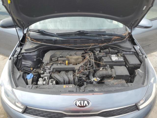 3KPA24AD9LE278544 - 2020 KIA RIO LX BLUE photo 11