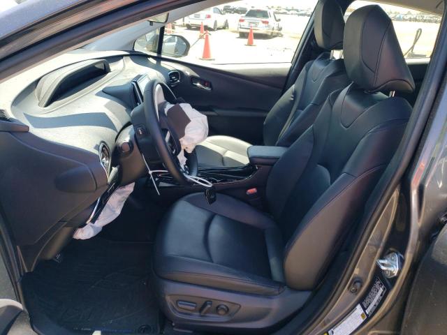 JTDKARFP3K3108290 - 2019 TOYOTA PRIUS PRIM ნაცრისფერი ფოტო 7