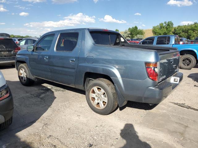 2HJYK16417H506015 - 2007 HONDA RIDGELINE RTS BLUE photo 2