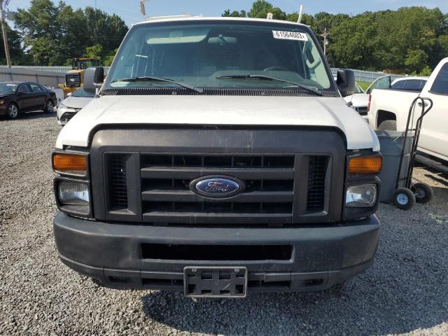 1FTNS24W99DA18397 - 2009 FORD ECONOLINE E250 VAN WHITE photo 5