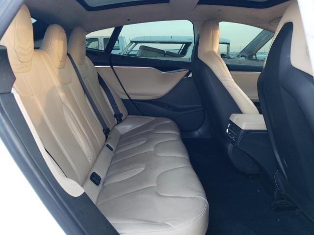 5YJSA1E15FF119234 - 2015 TESLA MODEL S Սպիտակ լուսանկար 10