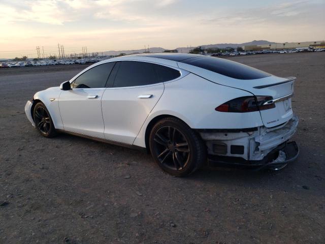 5YJSA1E15FF119234 - 2015 TESLA MODEL S Սպիտակ լուսանկար 2