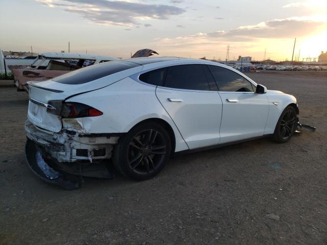 5YJSA1E15FF119234 - 2015 TESLA MODEL S Սպիտակ լուսանկար 3