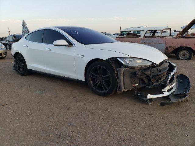 5YJSA1E15FF119234 - 2015 TESLA MODEL S Սպիտակ լուսանկար 4