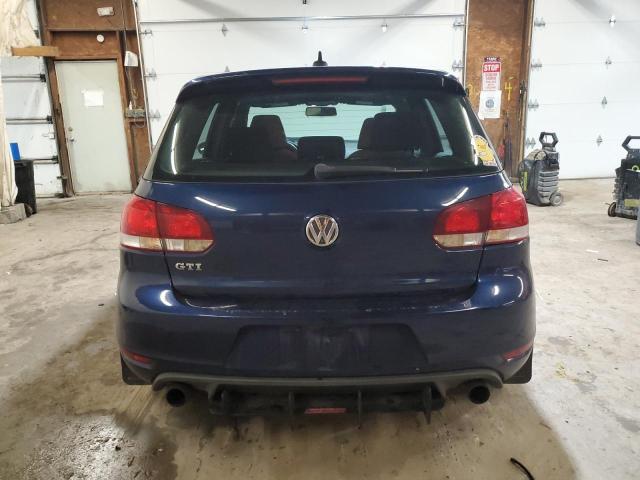 WVWGV7AJ4CW260869 - 2012 VOLKSWAGEN GTI BLUE photo 6