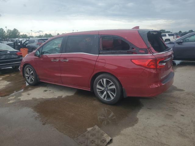 5FNRL6H86NB027000 - 2022 HONDA ODYSSEY TOURING 红色 照片 2