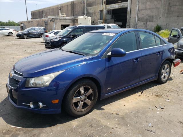 1G1PF5SC8C7189602 - 2012 CHEVROLET CRUZE LT BLUE photo 1