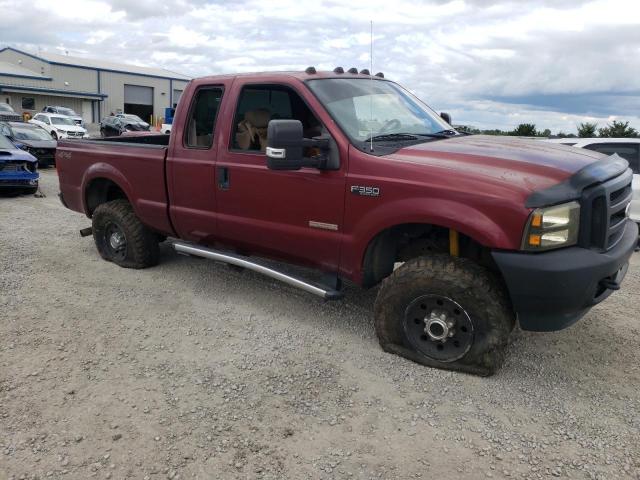 1FTSX31PX4EB09446 - 2004 FORD F350 SRW SUPER DUTY MAROON photo 4