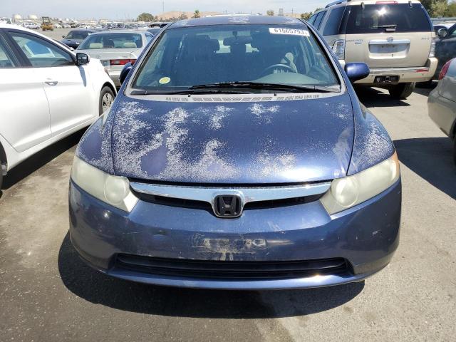 2HGFA16518H531541 - 2008 HONDA CIVIC LX BLUE photo 5