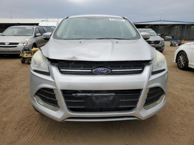 1FMCU9H90DUD80198 - 2013 FORD ESCAPE SEL SILVER photo 5