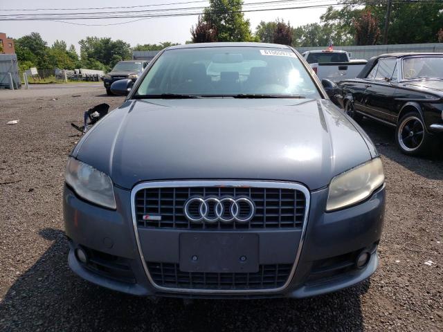 WAUDF78E98A039343 - 2008 AUDI A4 2.0T QUATTRO GRAY photo 5