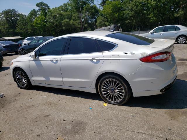 3FA6P0K94DR212168 - 2013 FORD FUSION TITANIUM WHITE photo 2