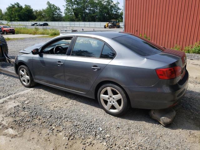 3VW1K7AJ4EM363370 - 2014 VOLKSWAGEN JETTA BASE Gris photo 2