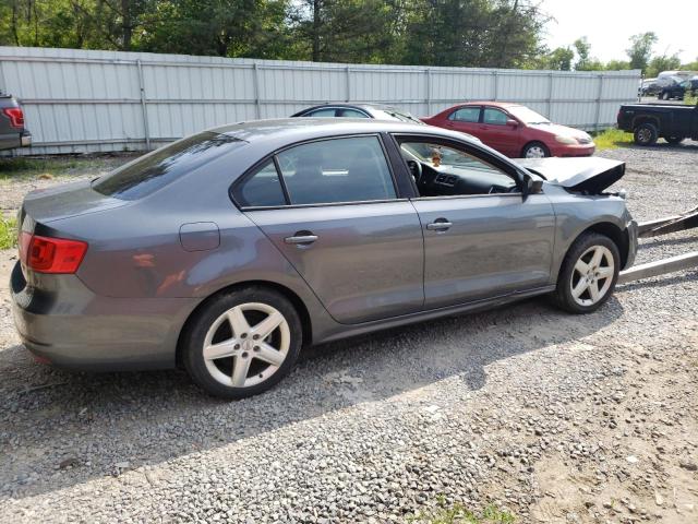 3VW1K7AJ4EM363370 - 2014 VOLKSWAGEN JETTA BASE Gris photo 3