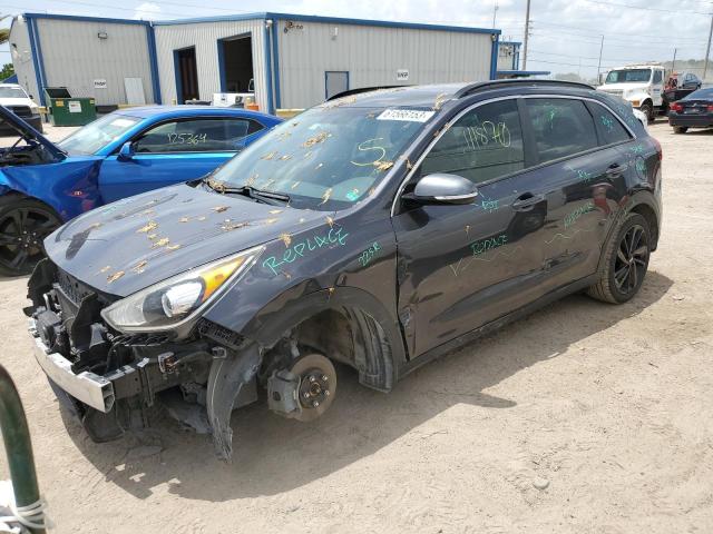 KNDCC3LC1J5135066 - 2018 KIA NIRO EX GRAY photo 1