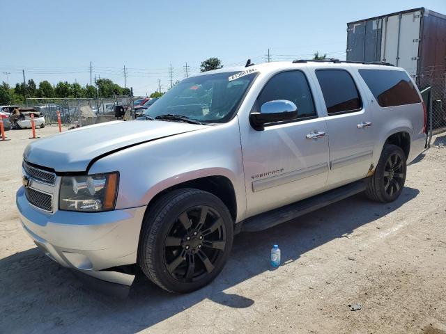 1GNSKJE75CR130278 - 2012 CHEVROLET SUBURBAN K1500 LT SILVER photo 1