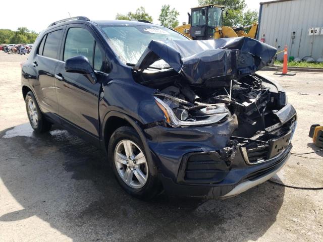 3GNCJLSB5JL348124 - 2018 CHEVROLET TRAX 1LT BLUE photo 4