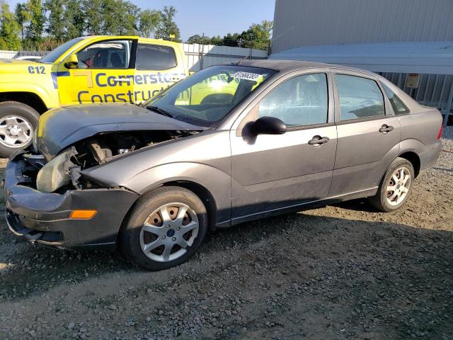 1FAFP34N05W294913 - 2005 FORD FOCUS ZX4 GRAY photo 1
