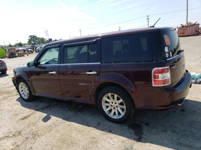 2FMGK5CC6BBD26118 - 2011 FORD FLEX SEL BURGUNDY photo 2