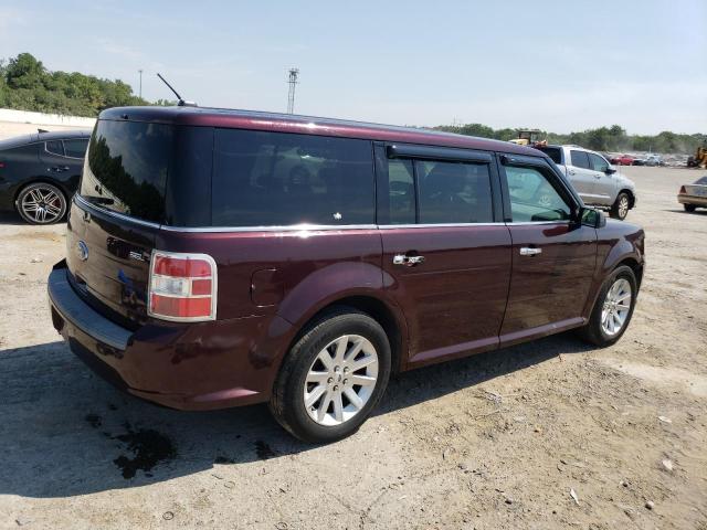 2FMGK5CC6BBD26118 - 2011 FORD FLEX SEL BURGUNDY photo 3