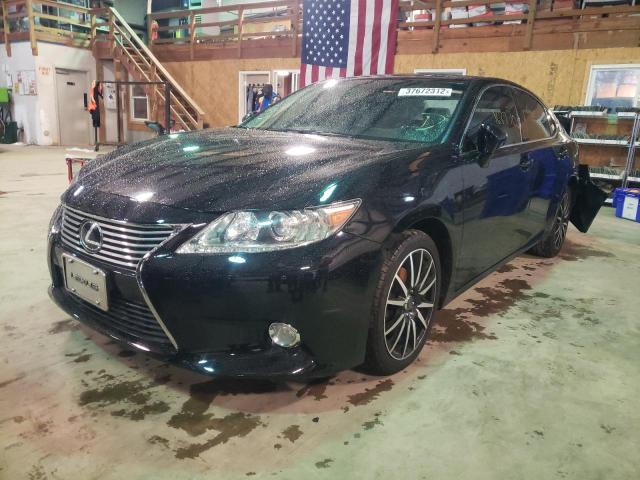 JTHBK1GG1D2032105 - 2013 LEXUS ES 350 BLACK photo 2