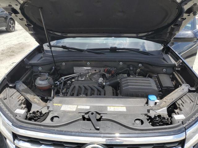 1V2WE2CA8MC216323 - 2021 VOLKSWAGEN ATLAS CROS SE أسود صورة 12