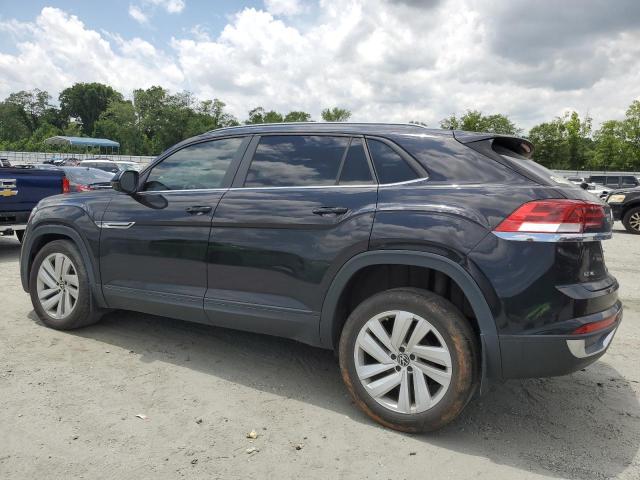 1V2WE2CA8MC216323 - 2021 VOLKSWAGEN ATLAS CROS SE أسود صورة 2