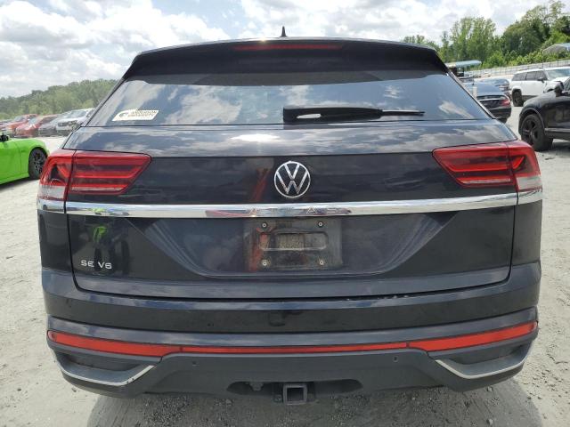 1V2WE2CA8MC216323 - 2021 VOLKSWAGEN ATLAS CROS SE أسود صورة 6