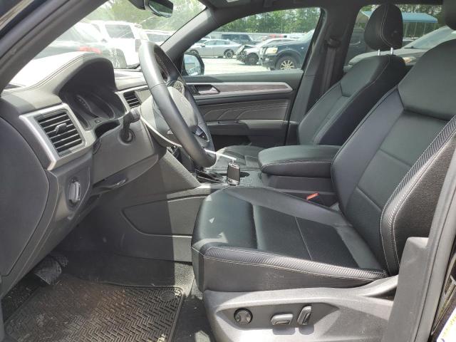 1V2WE2CA8MC216323 - 2021 VOLKSWAGEN ATLAS CROS SE أسود صورة 7