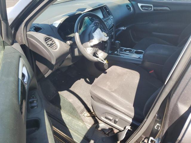 5N1AR2MN5FC620972 - 2015 NISSAN PATHFINDER S GRAY photo 8