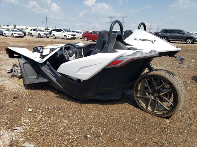 57XAASHD8M8143720 - 2021 POLARIS SLINGSHOT S WHITE photo 3