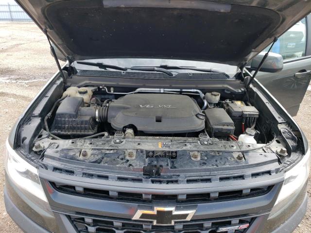 1GCGTEEN3H1307143 - 2017 CHEVROLET COLORADO ZR2 GRAY photo 11
