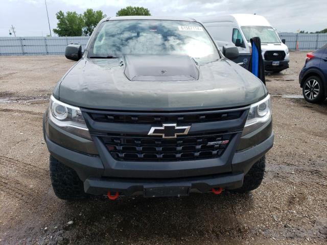 1GCGTEEN3H1307143 - 2017 CHEVROLET COLORADO ZR2 GRAY photo 5