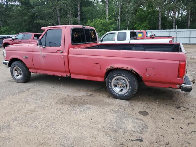 1FTDF15Y0MPA51449 - 1991 FORD F150 RED photo 2