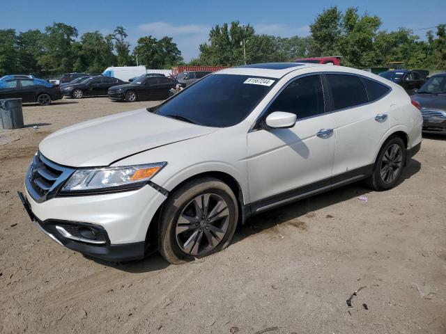 5J6TF2H50DL006225 - 2013 HONDA CROSSTOUR EXL თეთრი ფოტო 1