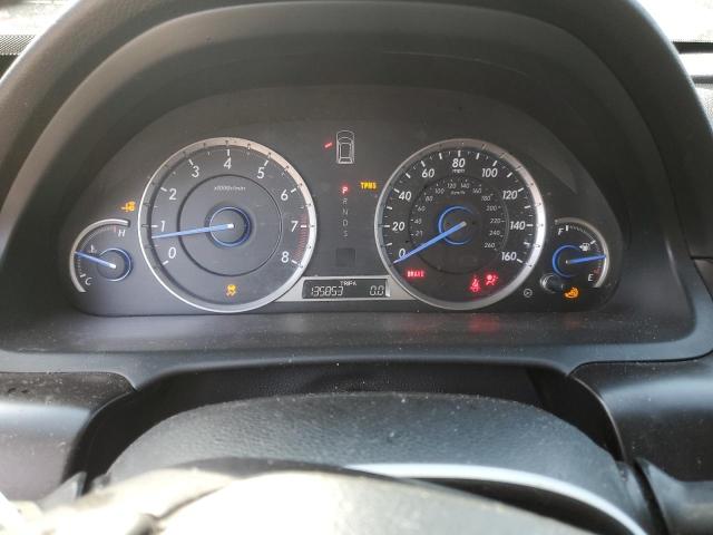 5J6TF2H50DL006225 - 2013 HONDA CROSSTOUR EXL თეთრი ფოტო 9