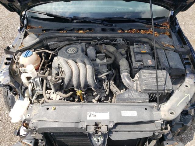3VW2K7AJ7EM221597 - 2014 VOLKSWAGEN JETTA BASE 蓝色 照片 11