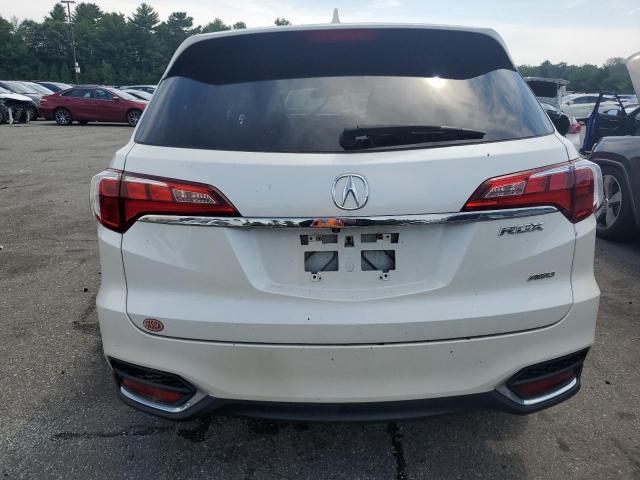 5J8TB4H31JL010146 - 2018 ACURA RDX WHITE photo 6