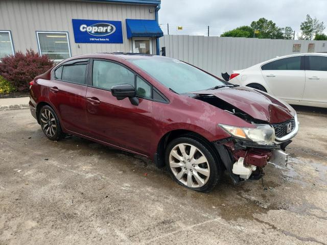 2HGFB2F91FH511700 - 2015 HONDA CIVIC EXL BURGUNDY photo 4