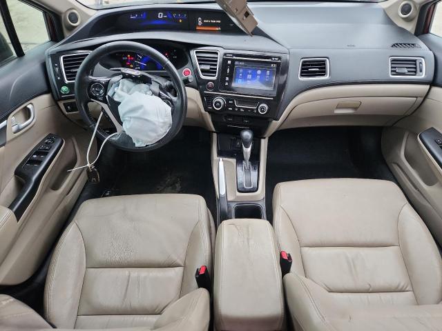 2HGFB2F91FH511700 - 2015 HONDA CIVIC EXL BURGUNDY photo 8