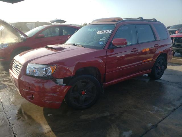 JF1SG69697H741389 - 2007 SUBARU FORESTER 2.5XT LIMITED RED photo 1