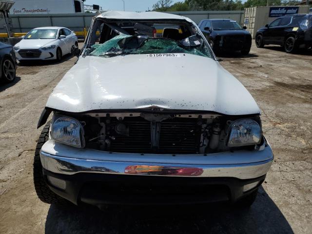 5TEGN92N64Z328865 - 2004 TOYOTA TACOMA DOUBLE CAB PRERUNNER WHITE photo 5