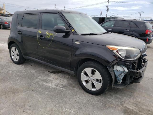 KNDJN2A22E7009914 - 2014 KIA SOUL BLACK photo 4