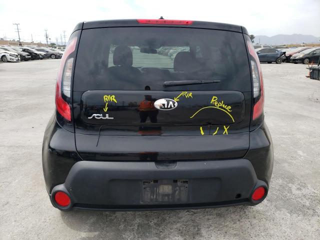 KNDJN2A22E7009914 - 2014 KIA SOUL BLACK photo 6