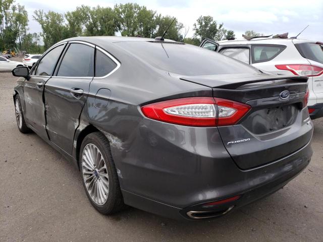 3FA6P0D99FR201960 - 2015 FORD FUSION TITANIUM GRAY photo 2