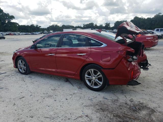 5NPE34AF9JH649386 - 2018 HYUNDAI SONATA SPORT RED photo 2