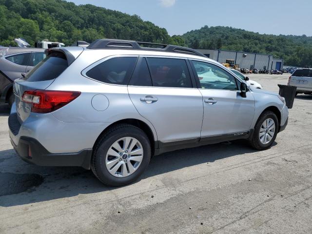 4S4BSAFCXJ3397478 - 2018 SUBARU OUTBACK 2.5I PREMIUM SILVER photo 3