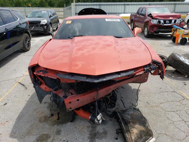 2G1FT1EW2A9123125 - 2010 CHEVROLET CAMARO SS ORANGE photo 5