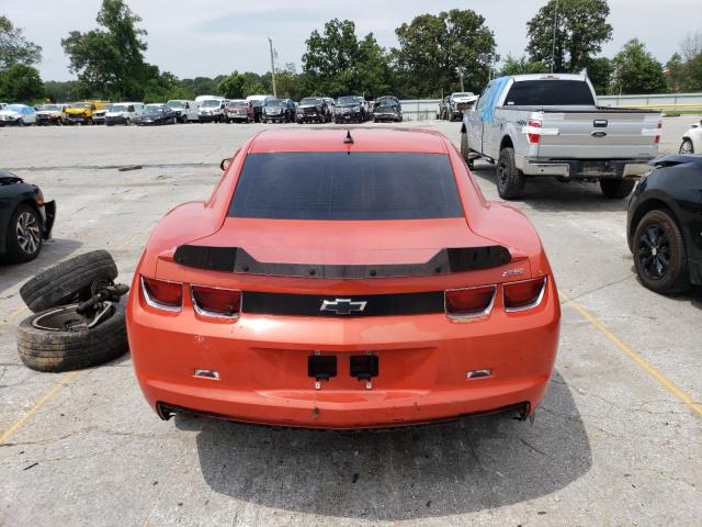 2G1FT1EW2A9123125 - 2010 CHEVROLET CAMARO SS ORANGE photo 6